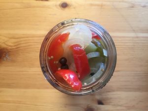 Fermented cucumbers