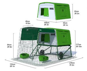 Omlet Eglu Cube Dimensions