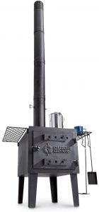 guide gear outdoor wood stove chimney flue