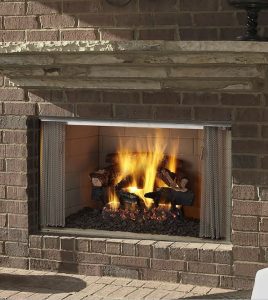 majestic villawood outdoor fireplace