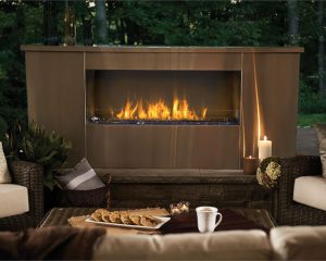 napoleon outdoor gas fireplace